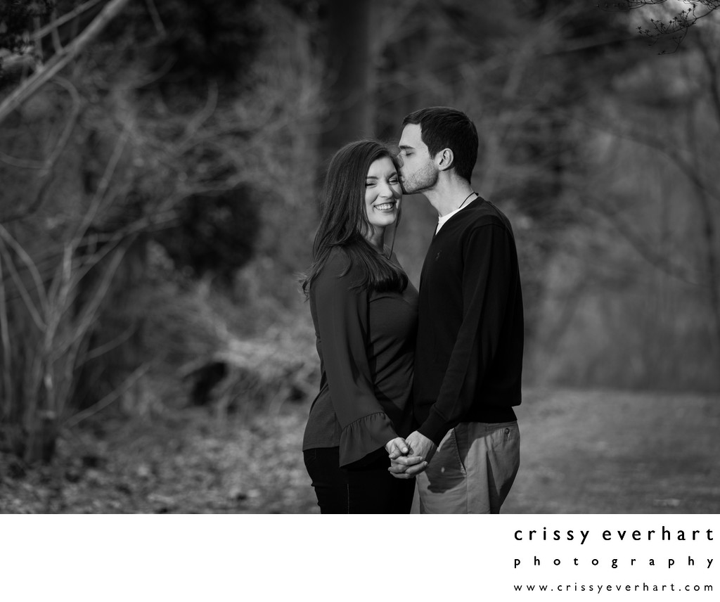 Winter Engagement Session in Chester County