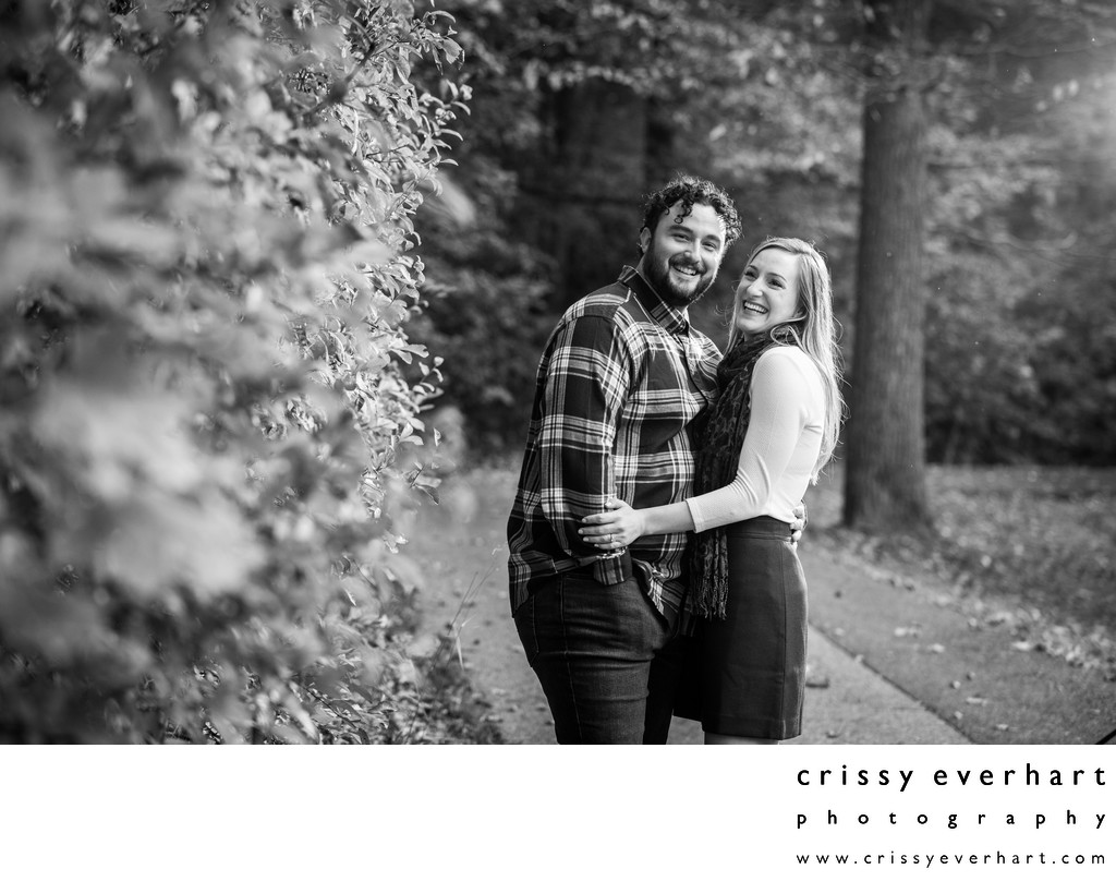 Engagement Pictures in the Park - Fall Photos