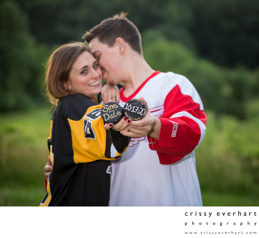Save the Date Photos at Engagement Sessions