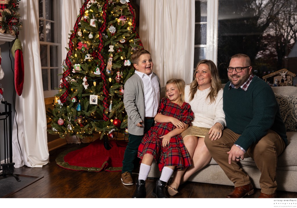 Family Christmas Photos in Your Home