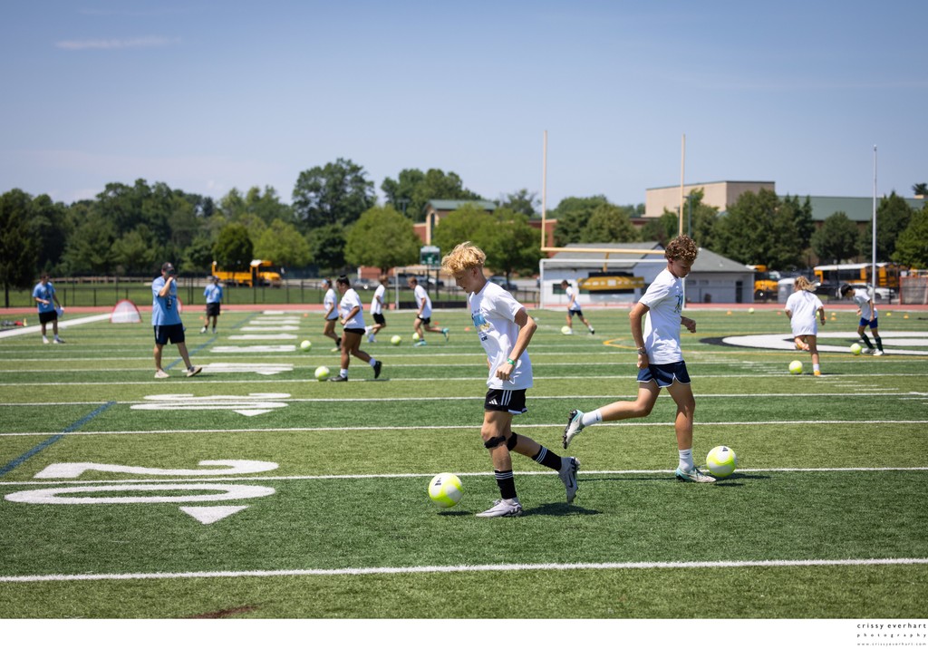Sport Practice and Exhibition Photography