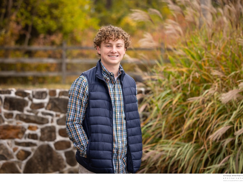 High School Senior Portrait Photos in Malvern