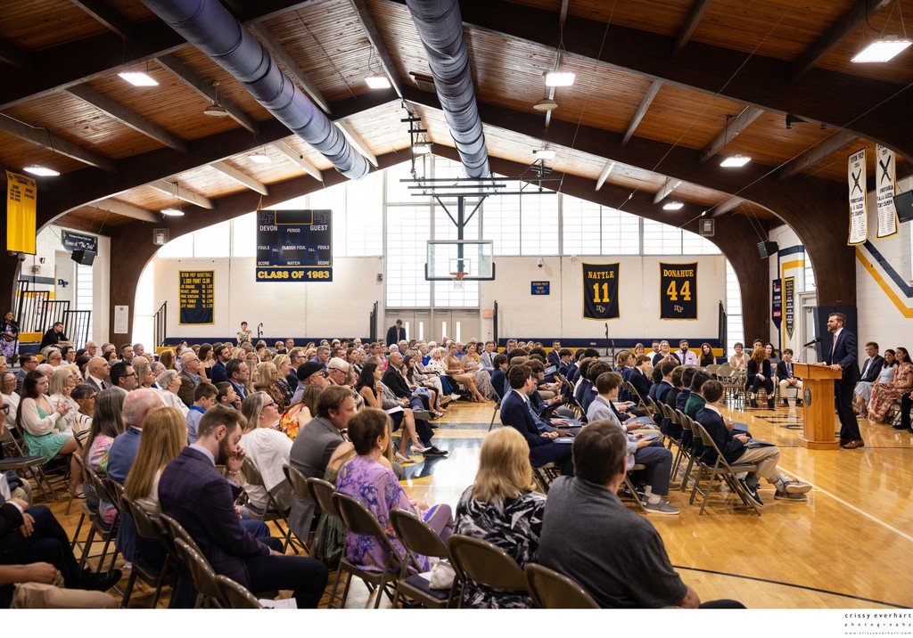 Prep School Graduation Ceremony