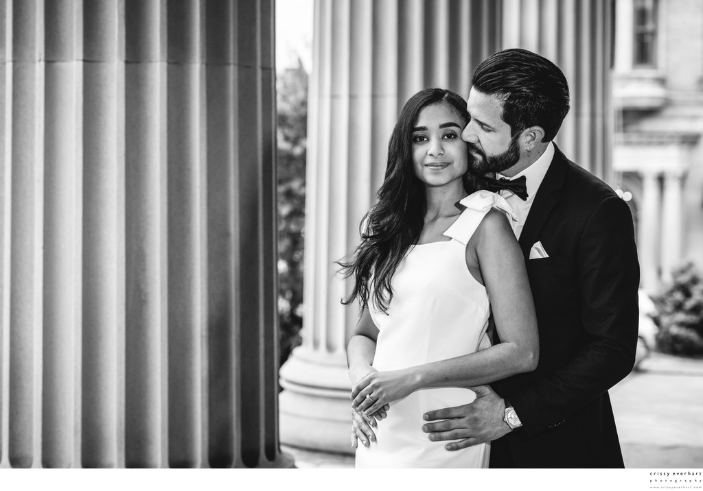 West Chester Courthouse Engagement Session