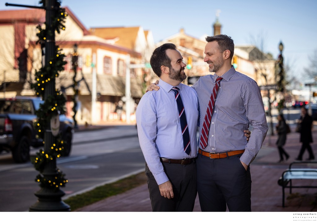 Chester County Courthouse Wedding Portraits
