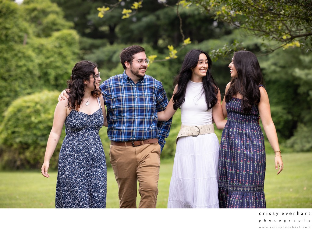 Malvern Family Portraits of Older Siblings