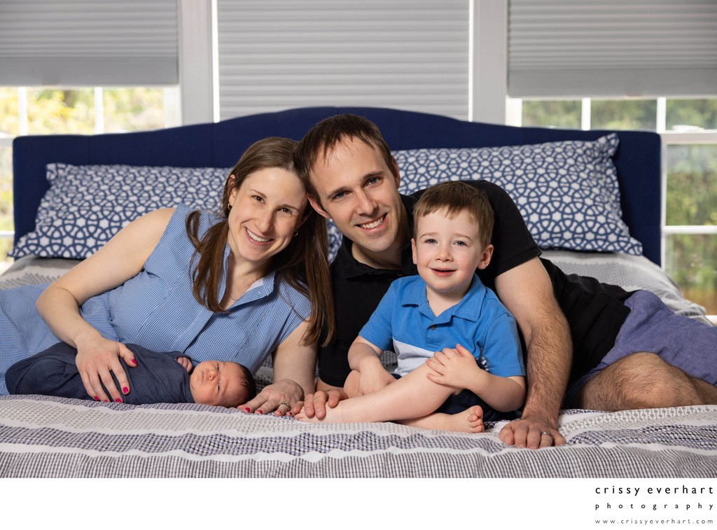 In-Home Family Newborn Session