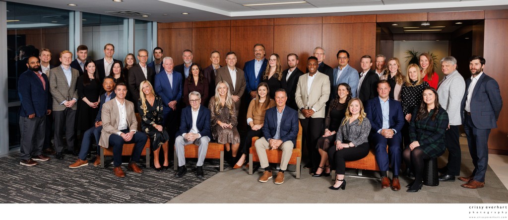Corporate Group Photos of Entire Team