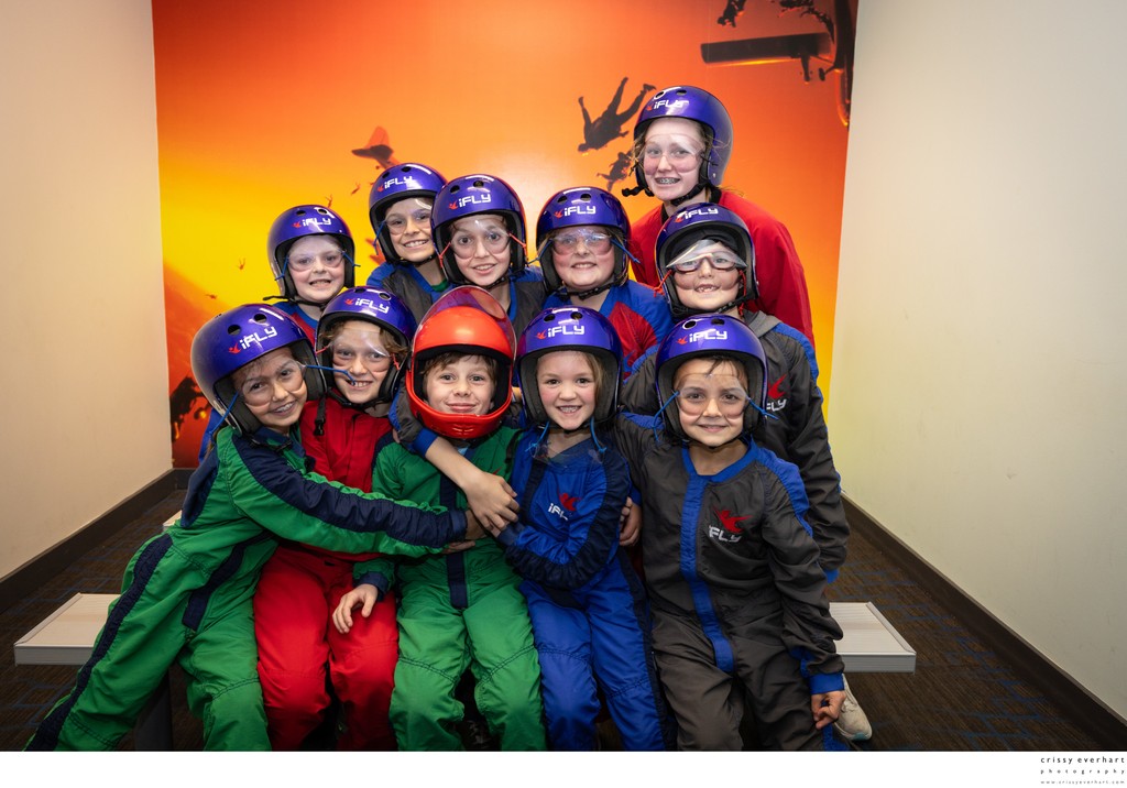 Party Photos for Marketing at iFly in King of Prussia