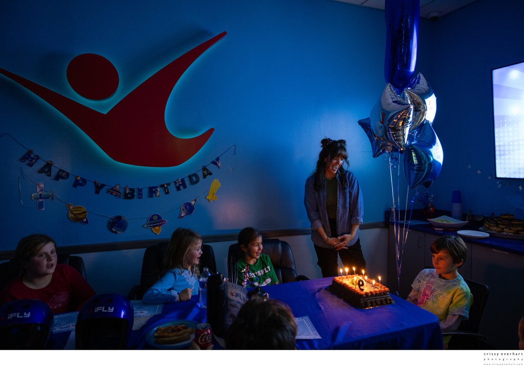 Birthday Photos for iFly Marketing