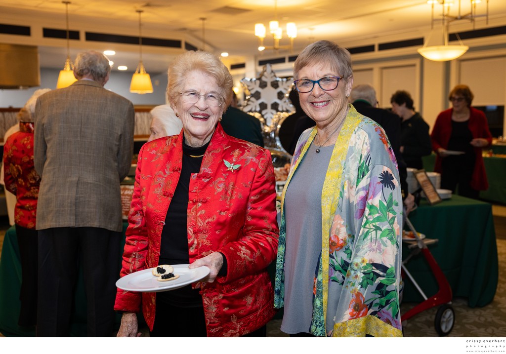 Holiday Party Photos at Retirement Home