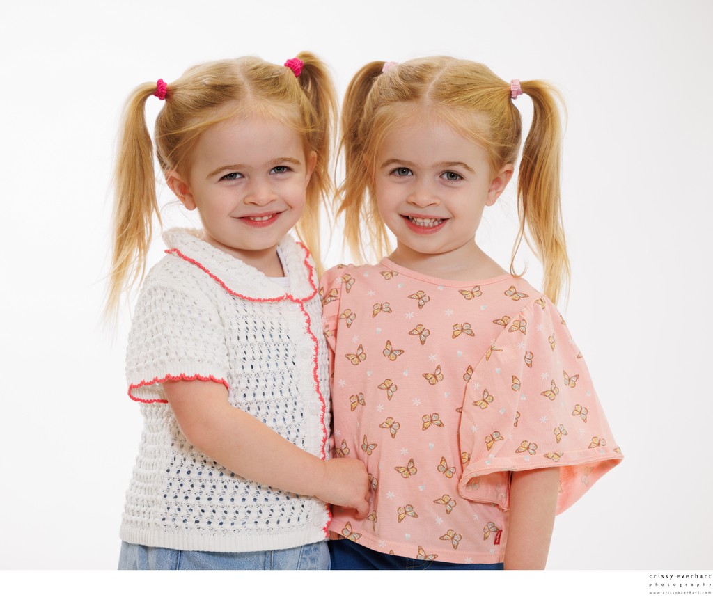 Twins at School Picture Day