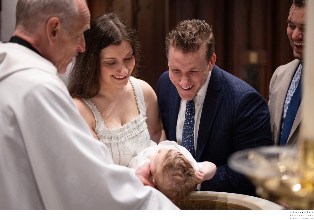 Baptism Photos at St. Thomas of Villanova Church