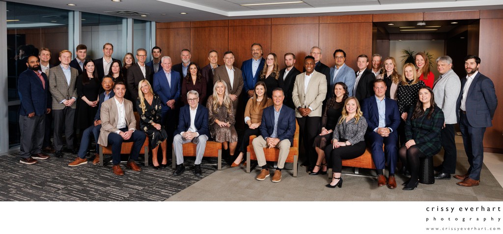 Corporate Group Photos of Entire Team