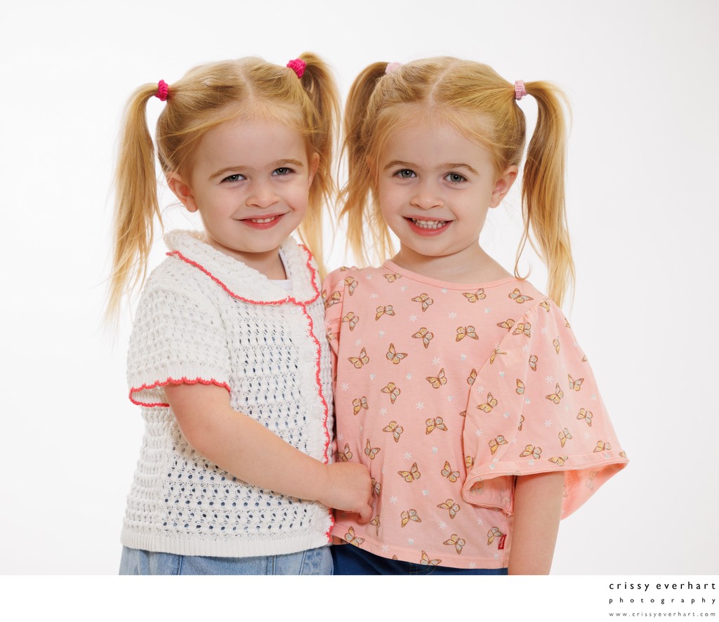 Twins at School Picture Day