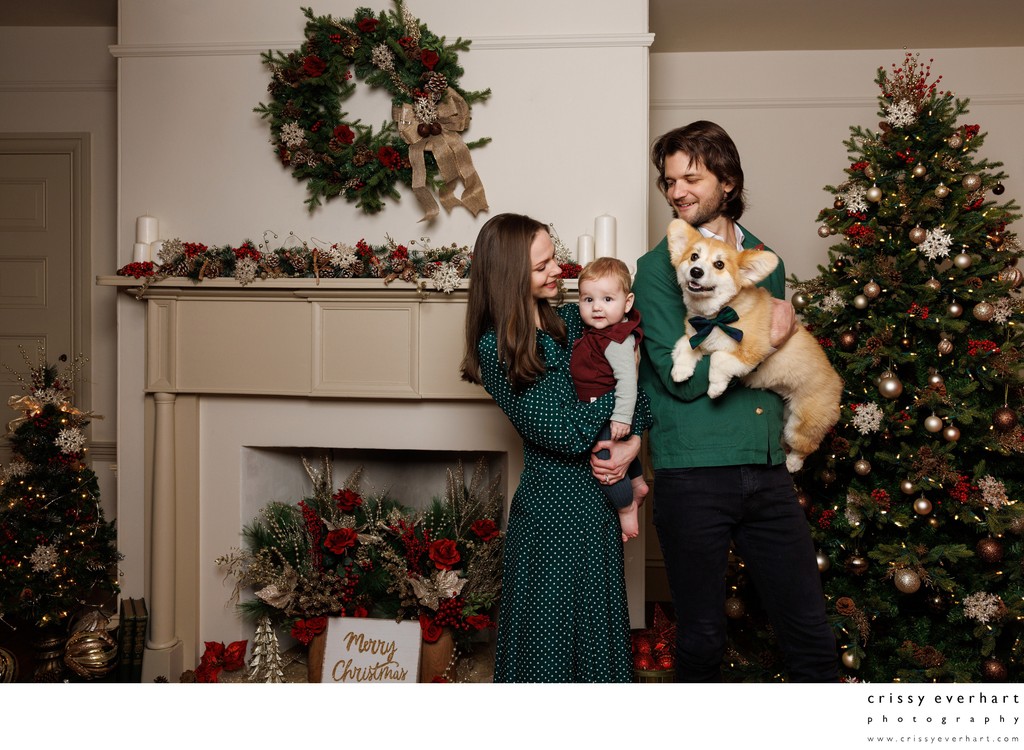 Christmas Set at Historic Sugartown Studio