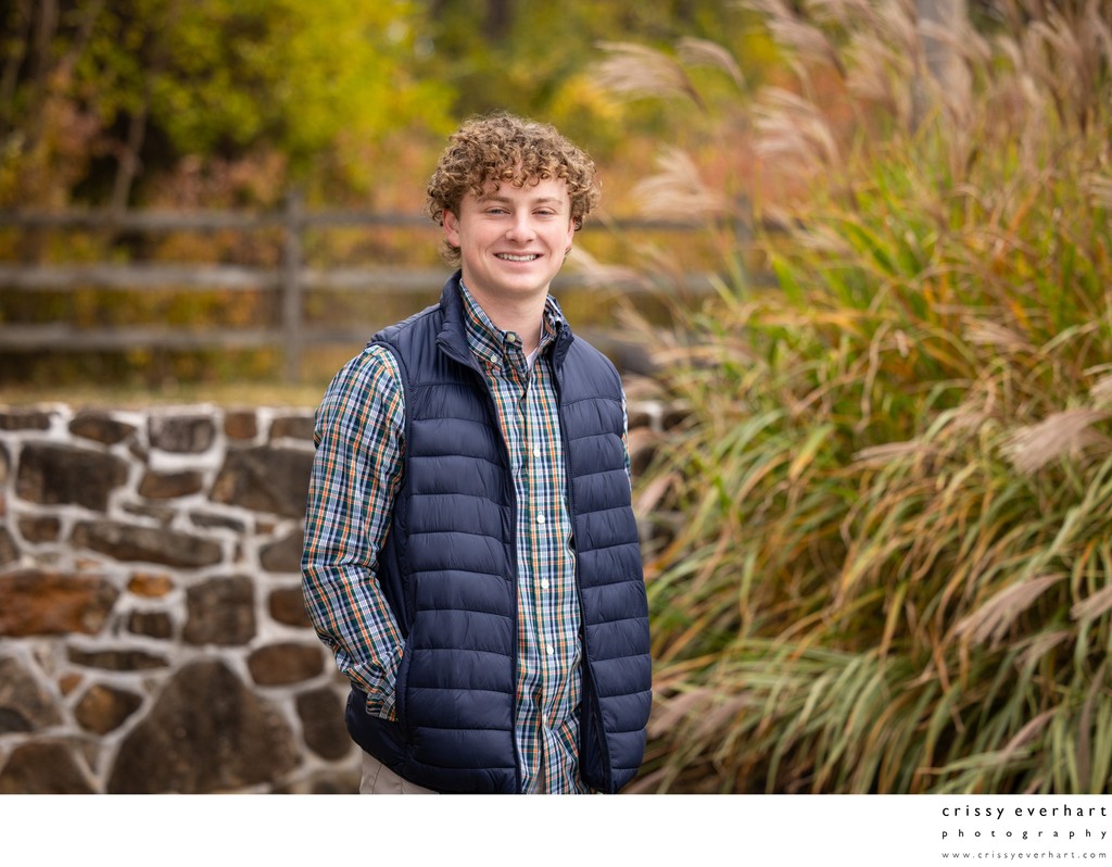 High School Senior Portrait Photos in Malvern