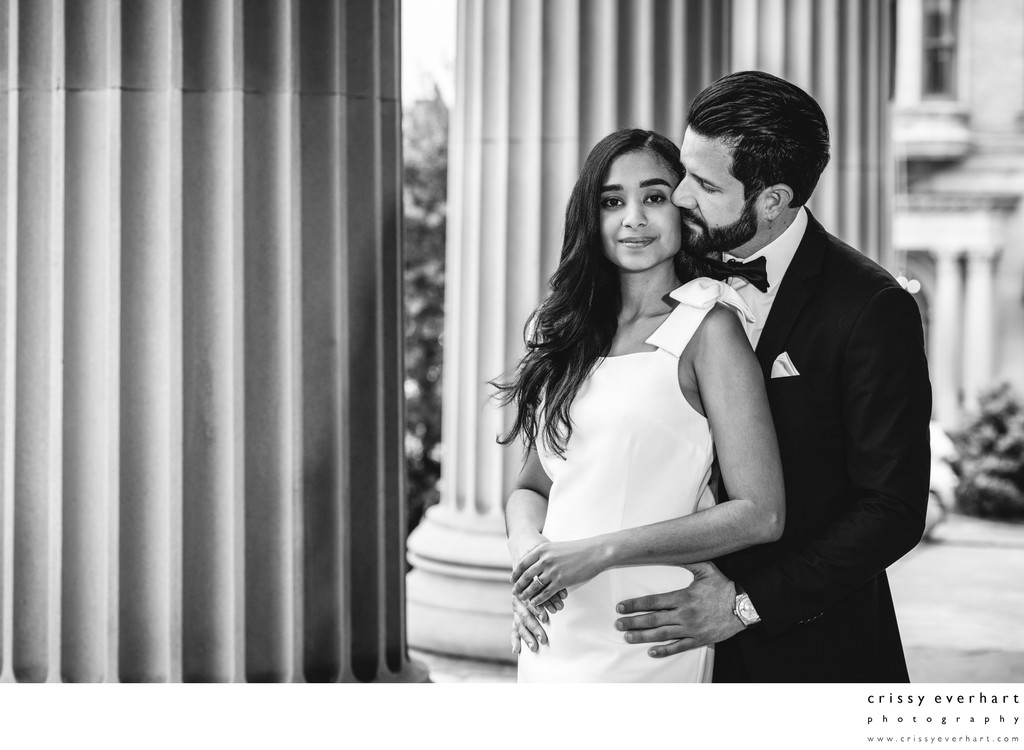 West Chester Courthouse Engagement Session