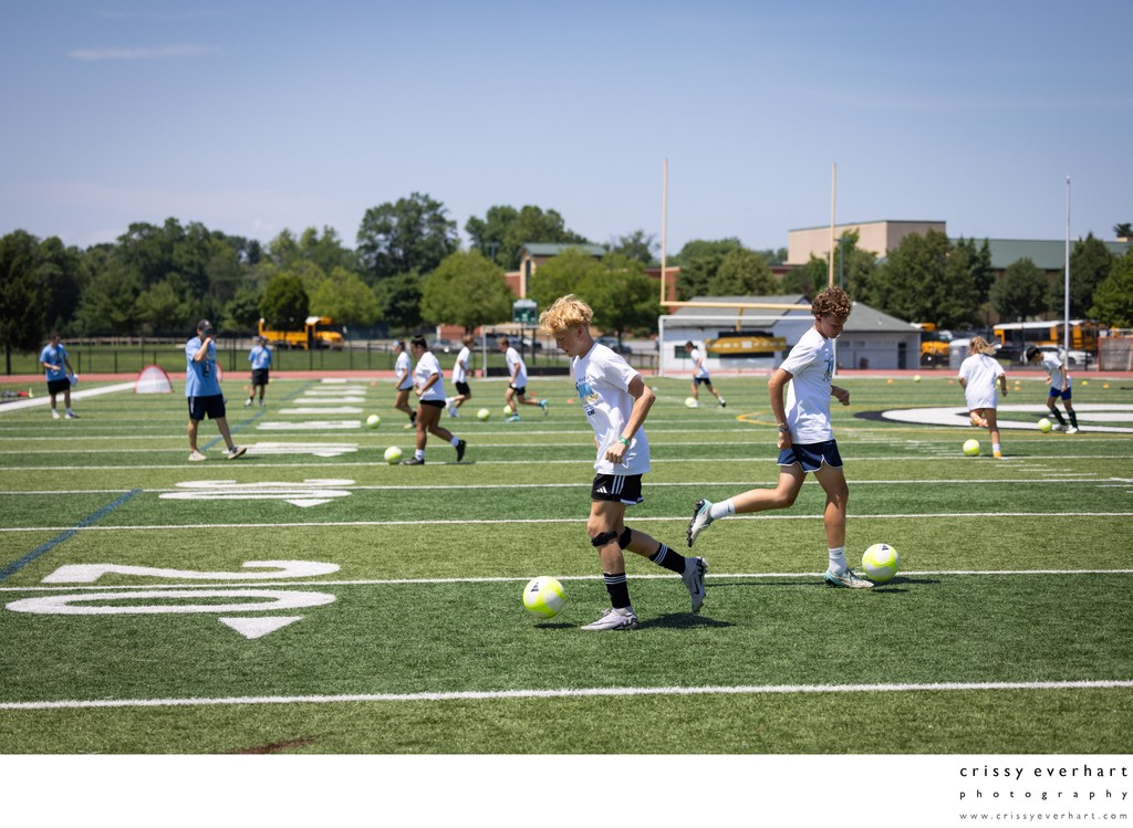 Sport Practice and Exhibition Photography
