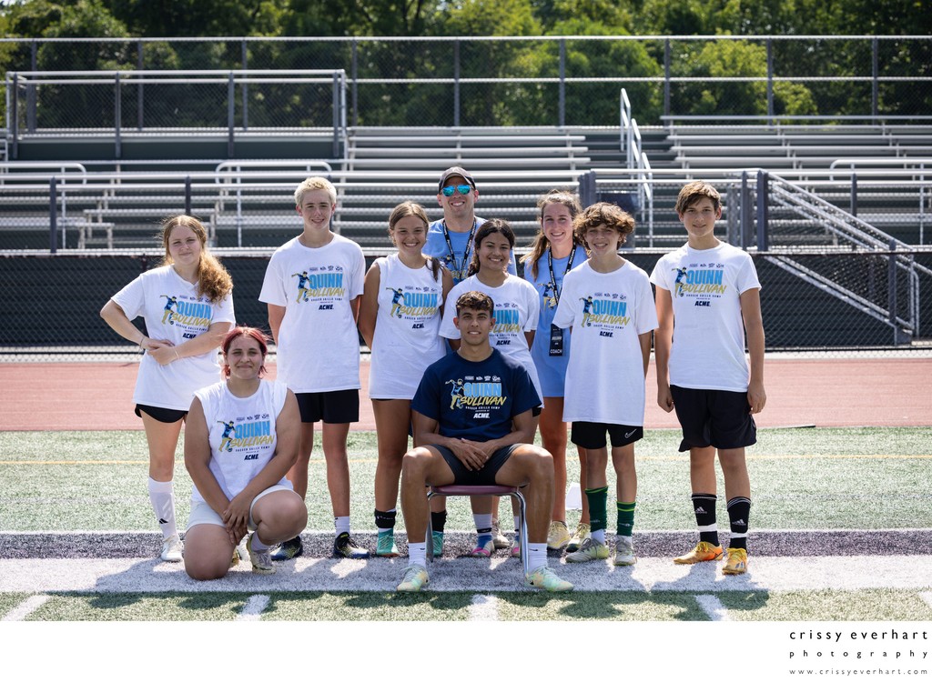 Group Photos at Soccer Event