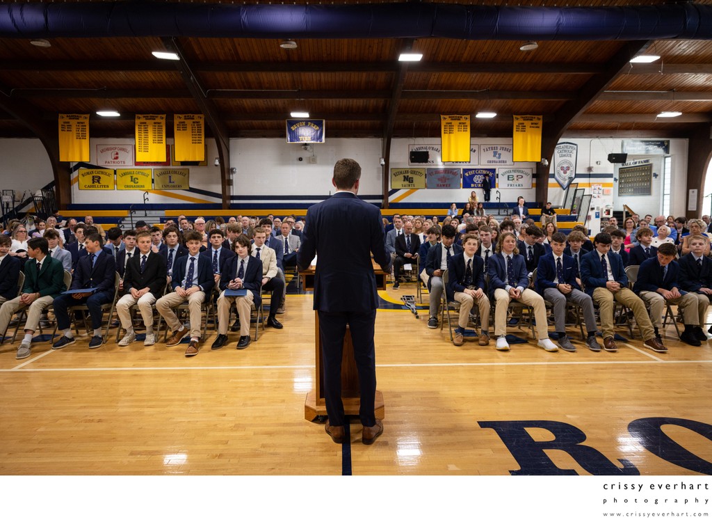 Private School Graduation Ceremony Photography