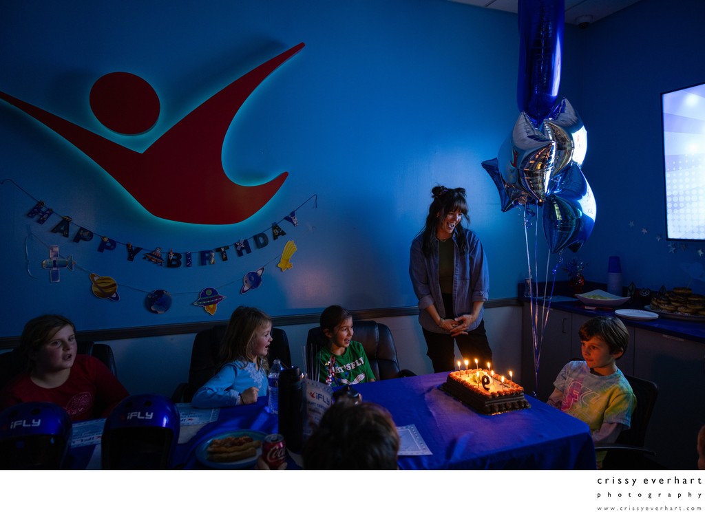 Birthday Photos for iFly Marketing