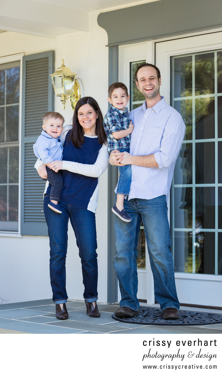 In-Home Family Photo in Chester County - Wayne, PA