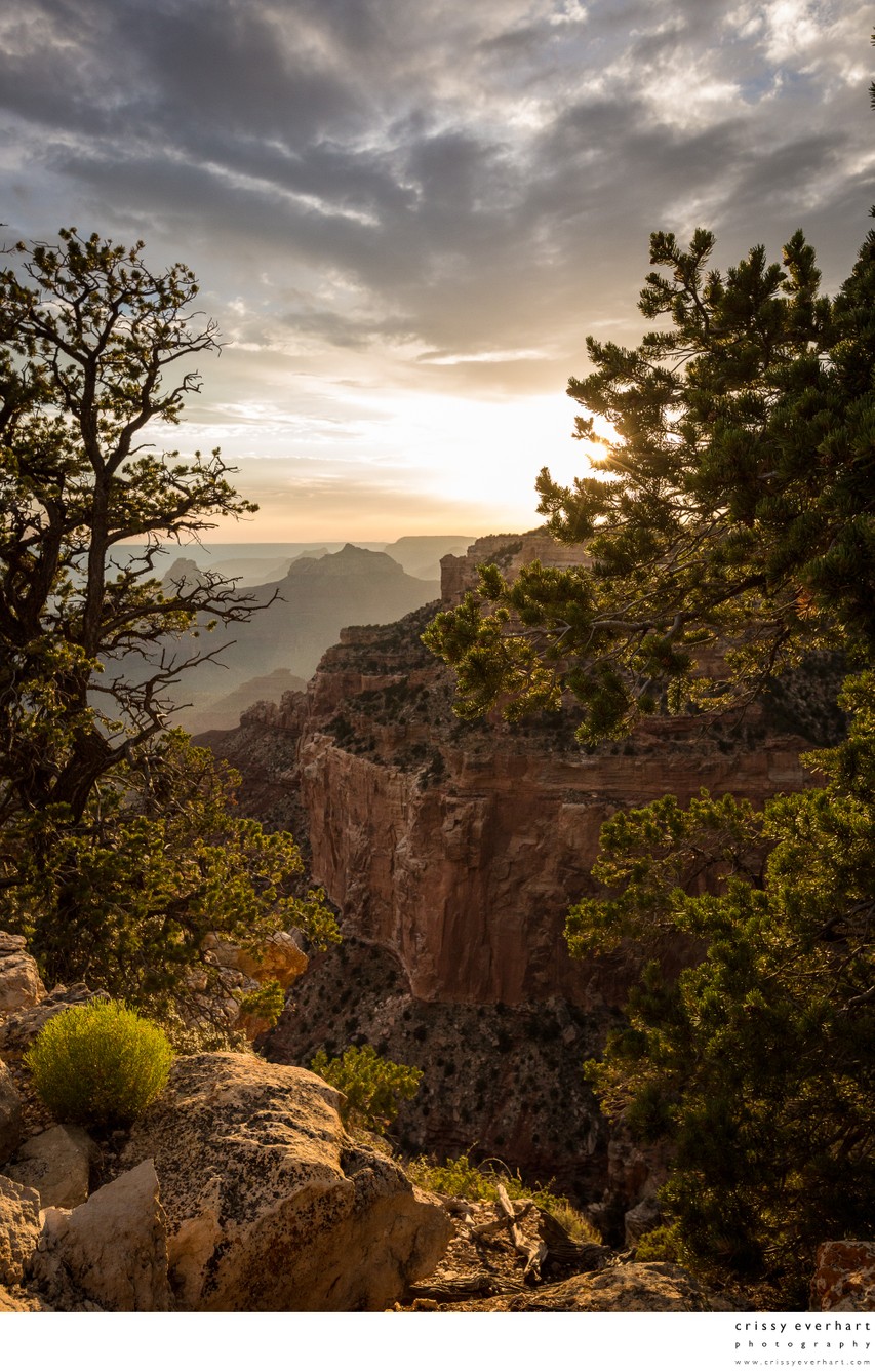 Grand Canyon - Sunset at the North Rim