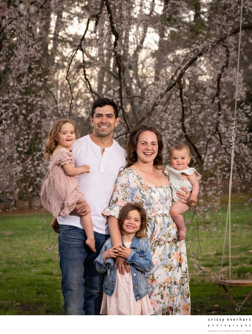 Springtime Family Portraits in Delaware County