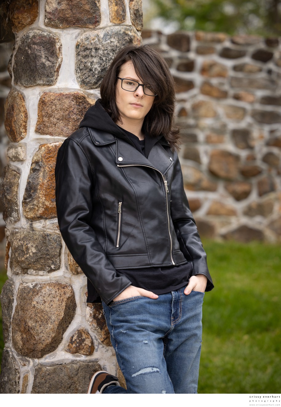 Outdoor Graduation Photos in Chester County