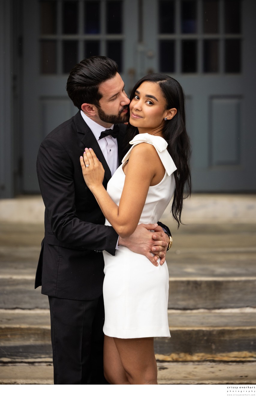 Engagement Photos at the Historic Chesco Courthouse