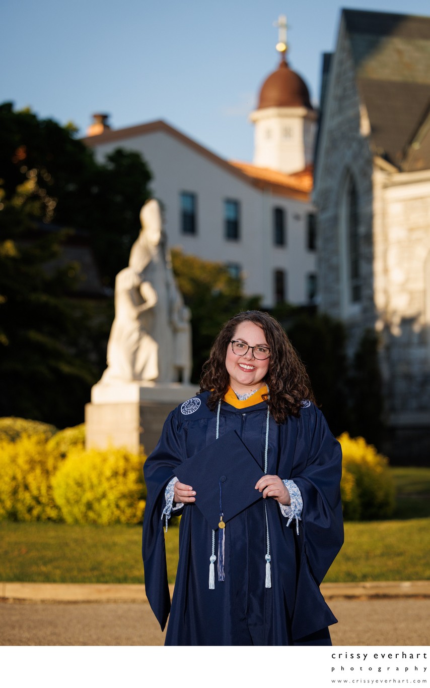 Master's Degree Graduation Photos in Villanova