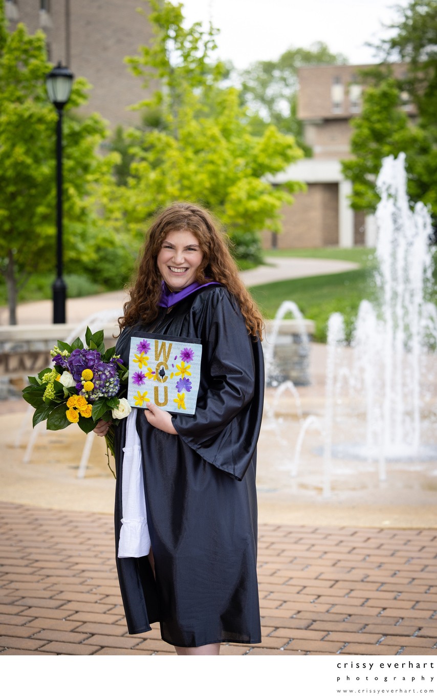 Graduation Photos at West Chester University Campus