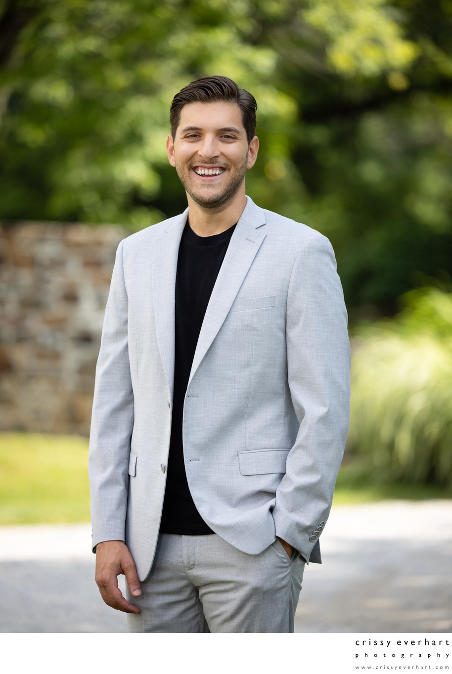 Casual Outdoor Headshots for Men