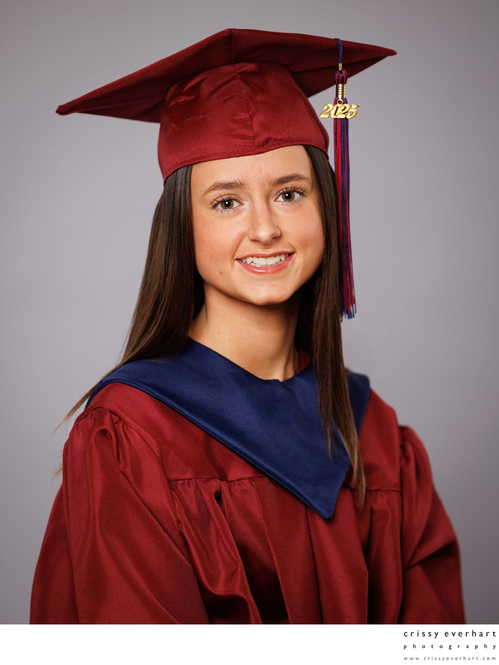 High School Graduation Photos with Cap and Gown