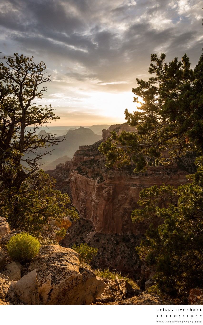 Grand Canyon - Sunset at the North Rim
