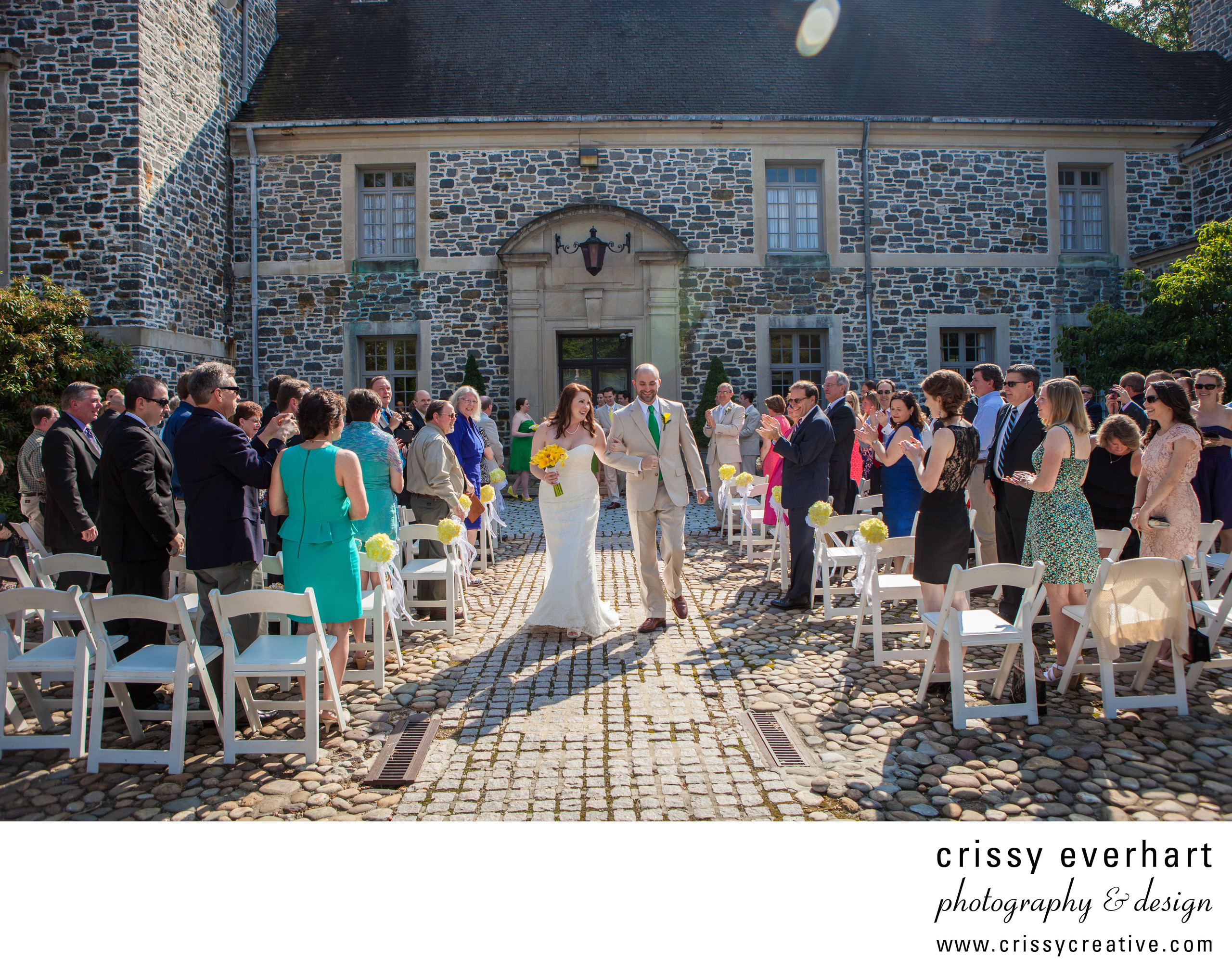 Oberod Estate in Delaware Summer Wedding Ceremony