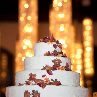 Phoenixville Foundry Fall Wedding Cake