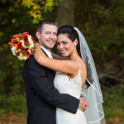 Fall Wedding at The Barn on Bridge in Collegeville, PA