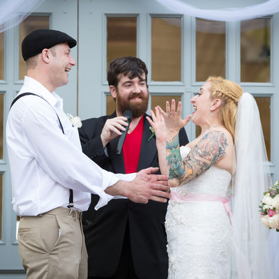 Tattooed Wedding Couple Pronounced Married in Queens