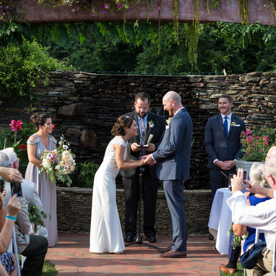 Gables Chadds Ford Outdoor Summer Wedding Ceremony 