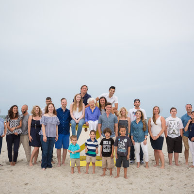 Beach Photos of Entire Family - New Jersey Photographer