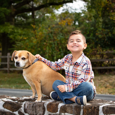 Photos with Kids and Pets in Chester County