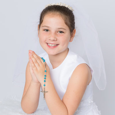 First Holy Communion Portrait Session in Chester County