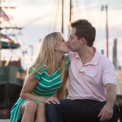 Engagement Portraits in New Jersey's Long Beach Island