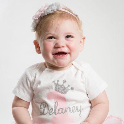First Birthday Smiles - One Year Old Photo Session