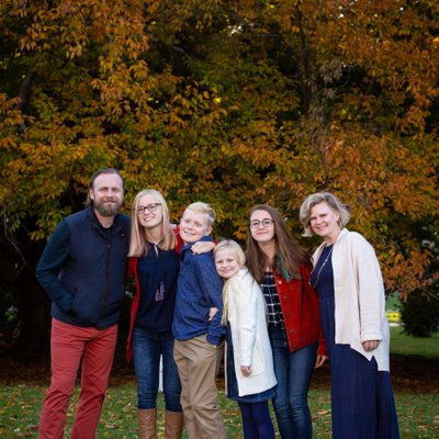 Fall Family Photos in Malvern