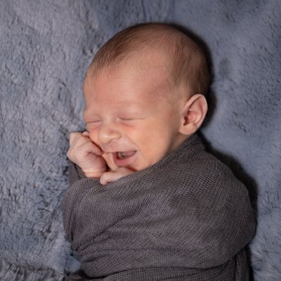 Smiling Newborn Photos
