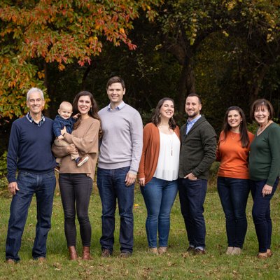 Parents, Kids, and Grandkids Together in Family Picture