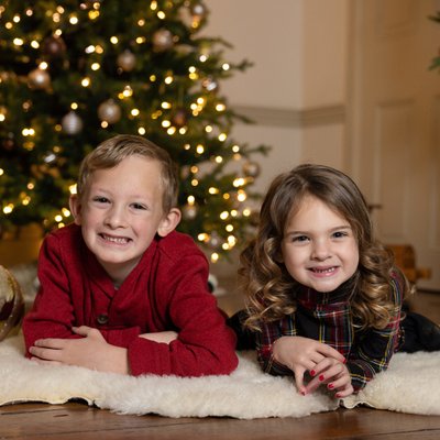 Kid's Christmas Portraits in Malvern